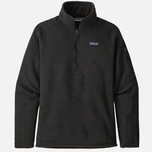 Patagonia Better Sweater Quarter Zip Black XL